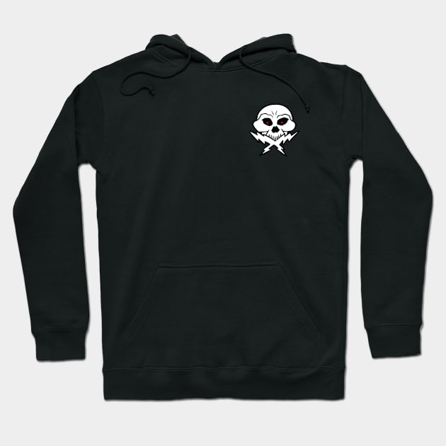 Vintage Skelly Icon Hoodie by Geekasms